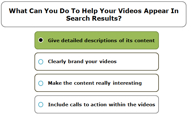 What can you do to help your videos appear in search results?